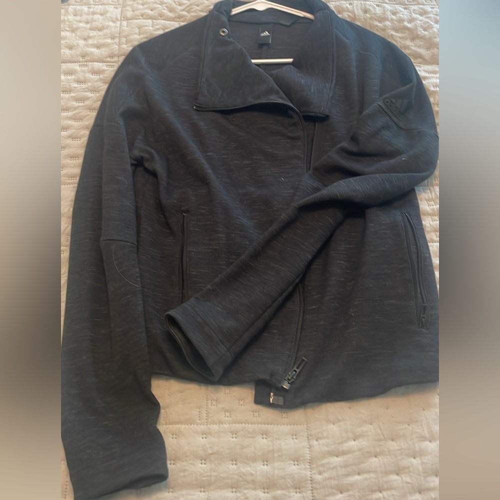 Adidas zip up sweatshirt